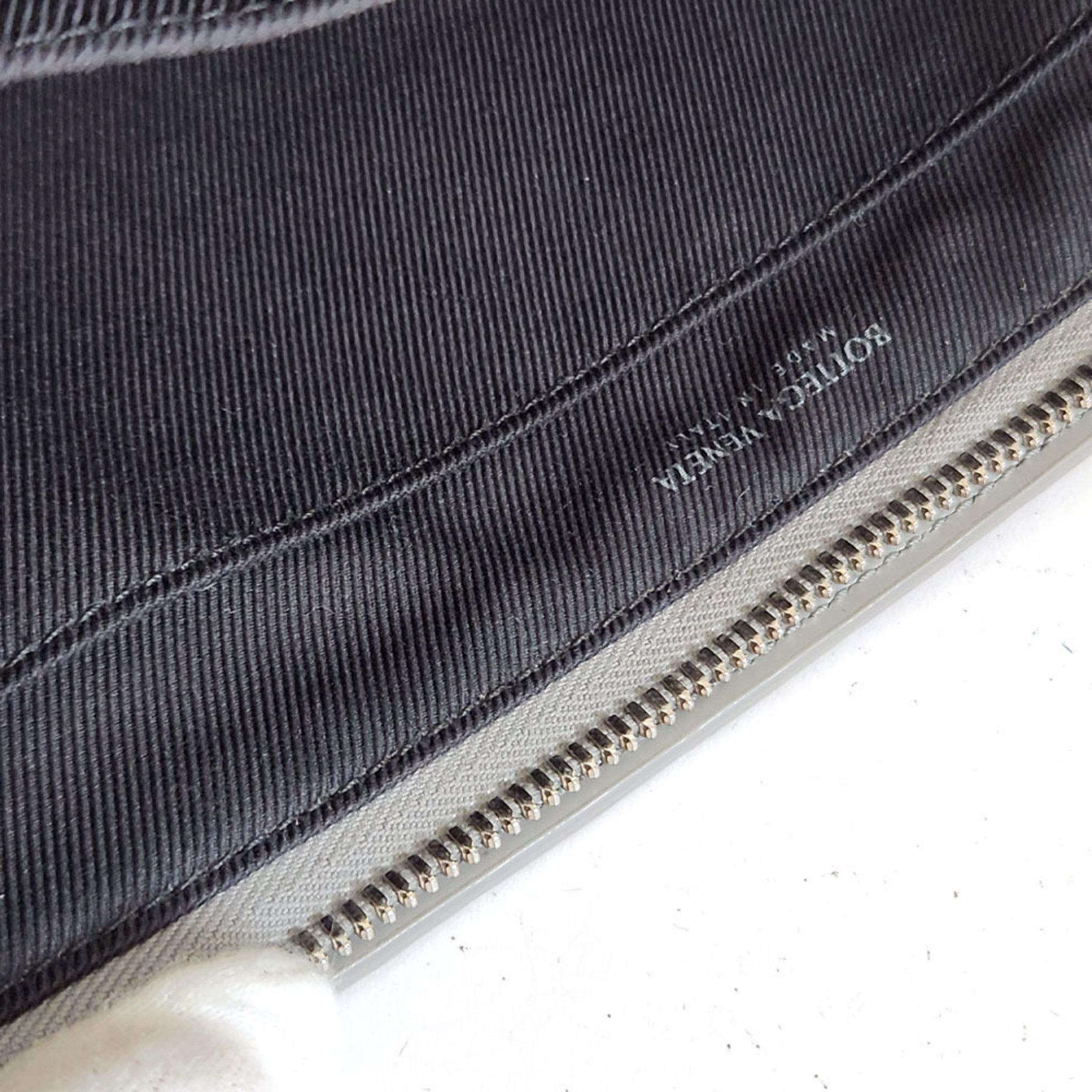 BOTTEGA VENETA Intrecciato Clutch Bag - Grey Leather Second for Men