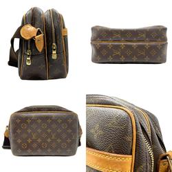 Louis Vuitton LOUIS VUITTON Shoulder Bag Monogram Reporter PM Canvas Brown Men's Women's M45254 z1537