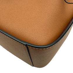 LOEWE Hammock Drawstring Bag Shoulder Handbag 314.30.V07 Tan Brown Calf Leather Women's Current