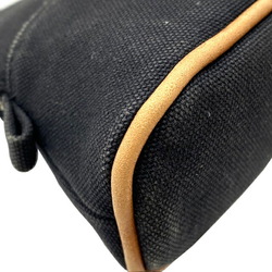 HERMES Hermes Bolide Pouch Canvas Black
