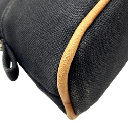 HERMES Hermes Bolide Pouch Canvas Black