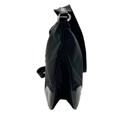PRADA Prada Shoulder Bag Nylon Leather Black BT0332 Women's Men's