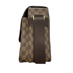 LOUIS VUITTON Louis Vuitton Broadway Damier Ebene Shoulder Bag N42270 TH1077 Men's Women's Brown