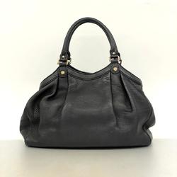 Gucci Tote Bag Sukey 211944 Leather Black Women's