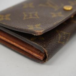 Louis Vuitton Wallet Monogram Porte Monnaie Bietre Sor M61730 Brown Men's Women's