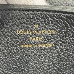 Louis Vuitton Long Wallet Monogram Empreinte Zippy M80481 Noir Ladies