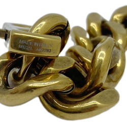 LOUIS VUITTON LV Epi Bracelet Gold GP M1225L Men's Women's