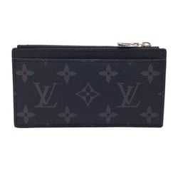 LOUIS VUITTON Louis Vuitton Taigarama Monogram Eclipse Coin Card Holder Business Holder/Card Case Pass Wallet/Coin Purse RFID Noir Black M30271 Men's