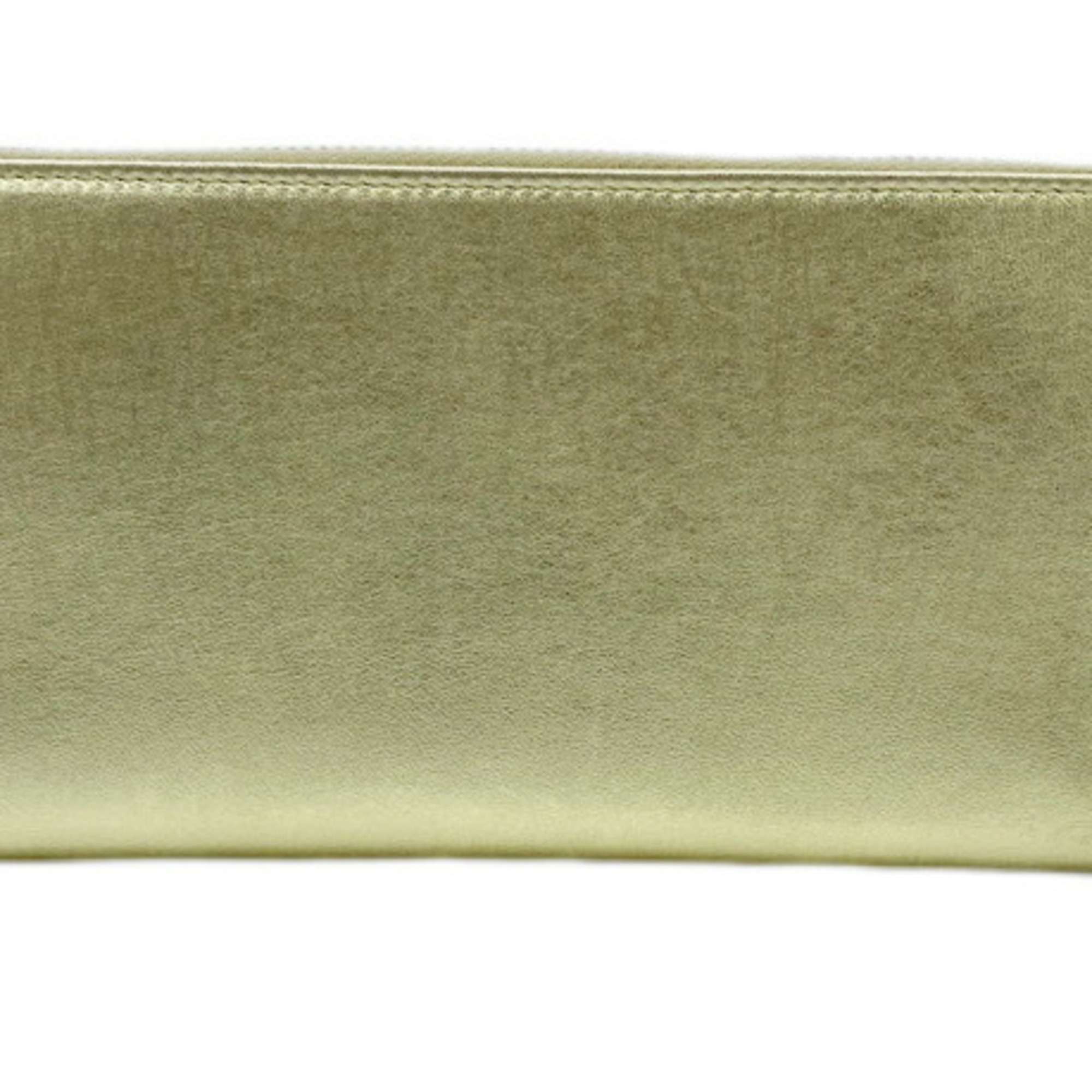 BALENCIAGA Classic Continental Zip Round Long Wallet Gold Leather 253036 Similar Women's