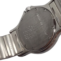 Cartier Santos Octagon LM W2001583 K18YG SS Watch Wristwatch Roman Index Date Change Combi Quartz Men's Women's