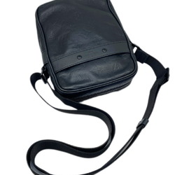 LOUIS VUITTON Louis Vuitton Danube PM Monogram Shadow Shoulder Bag Leather Black M43681 Men's