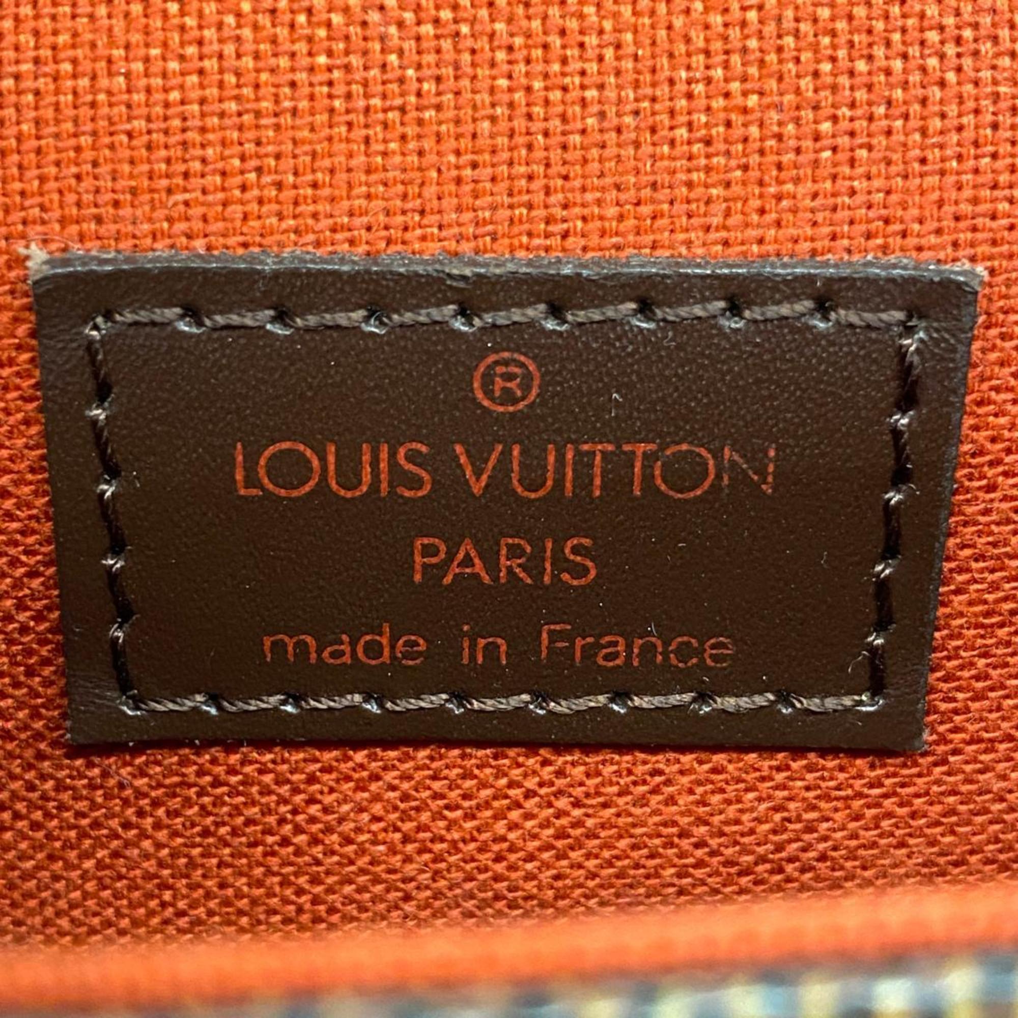 Louis Vuitton Shoulder Bag Damier Portobello N45271 Ebene Ladies