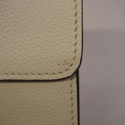 Gucci Long Wallet Jackie 364434 Leather Ivory Women's