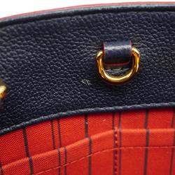 Louis Vuitton Handbag Monogram Empreinte Montaigne BB M42747 Marine Rouge Ladies