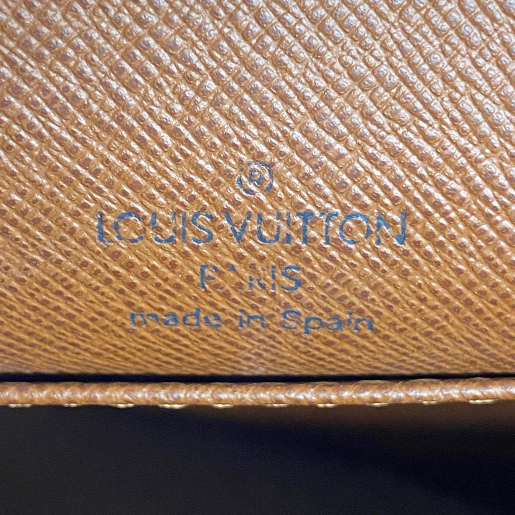 Louis Vuitton Shoulder Bag Monogram Drouot M51290 Brown Ladies