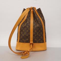 Louis Vuitton Shoulder Bag Monogram Randonne GM M42244 Brown Men's Women's