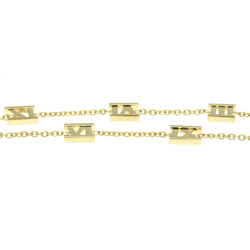 Tiffany Atlas Bracelet Yellow Gold (18K) No Stone Charm Bracelet Gold