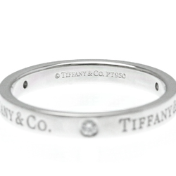 Tiffany Flat Band Ring 23776316 Platinum Fashion Diamond Band Ring Carat/0.07 Silver