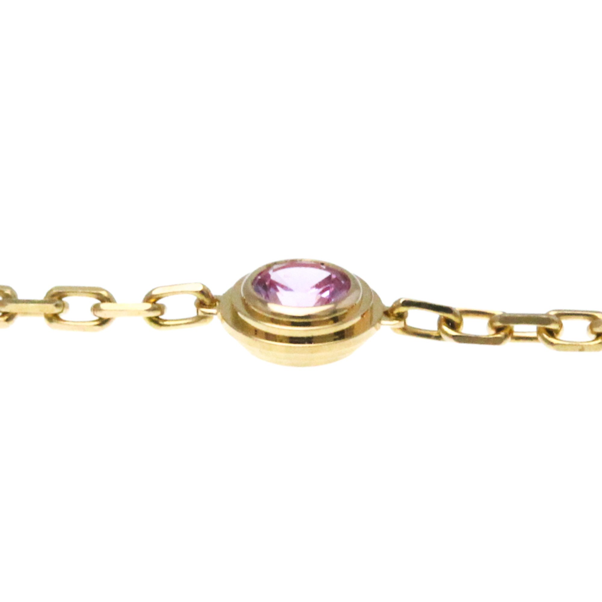 Cartier Saphirs Légers De Cartier Pink Gold (18K) Sapphire Charm Bracelet Pink Gold