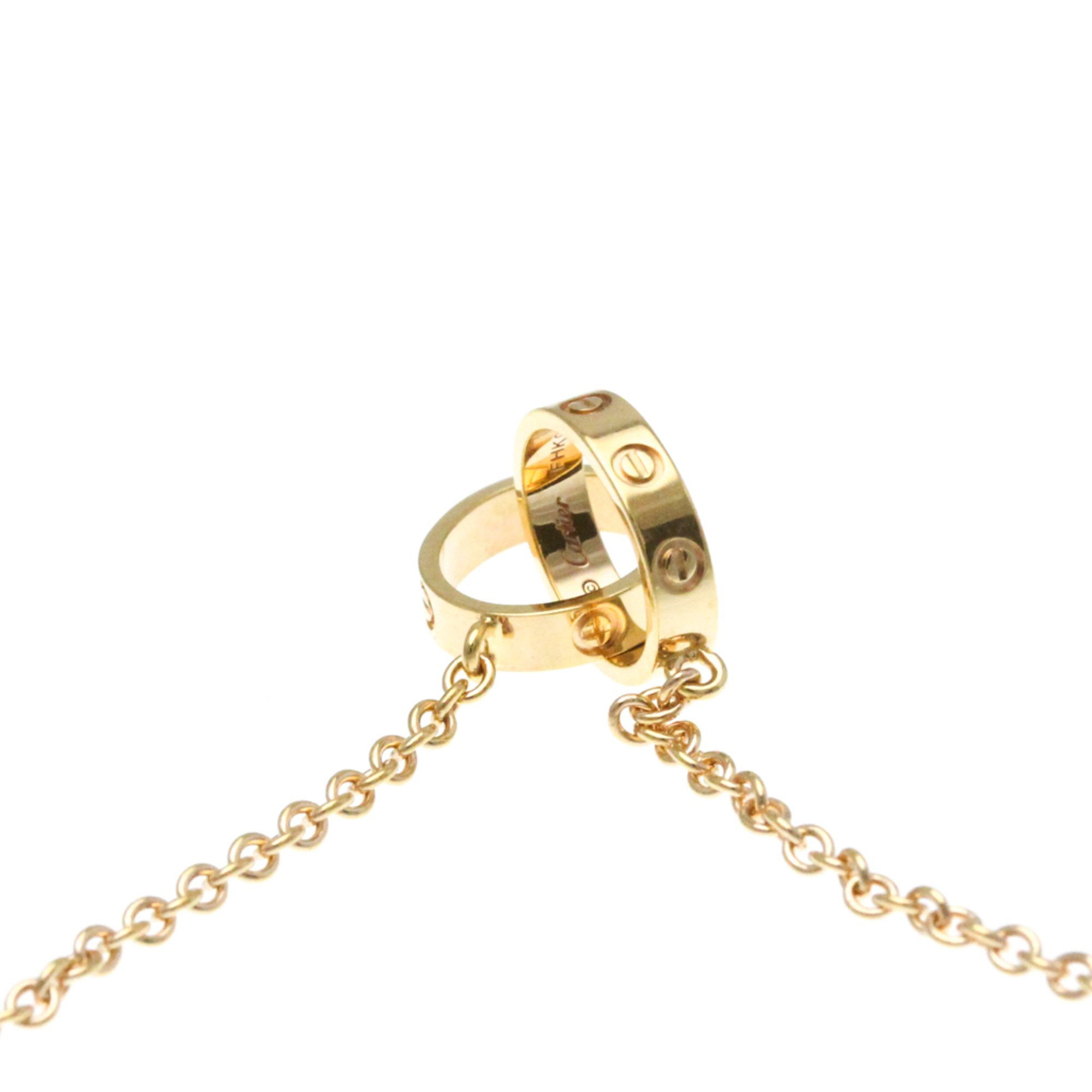 Cartier Love B7212300 Pink Gold (18K) No Stone Men,Women Fashion Pendant Necklace (Pink Gold)