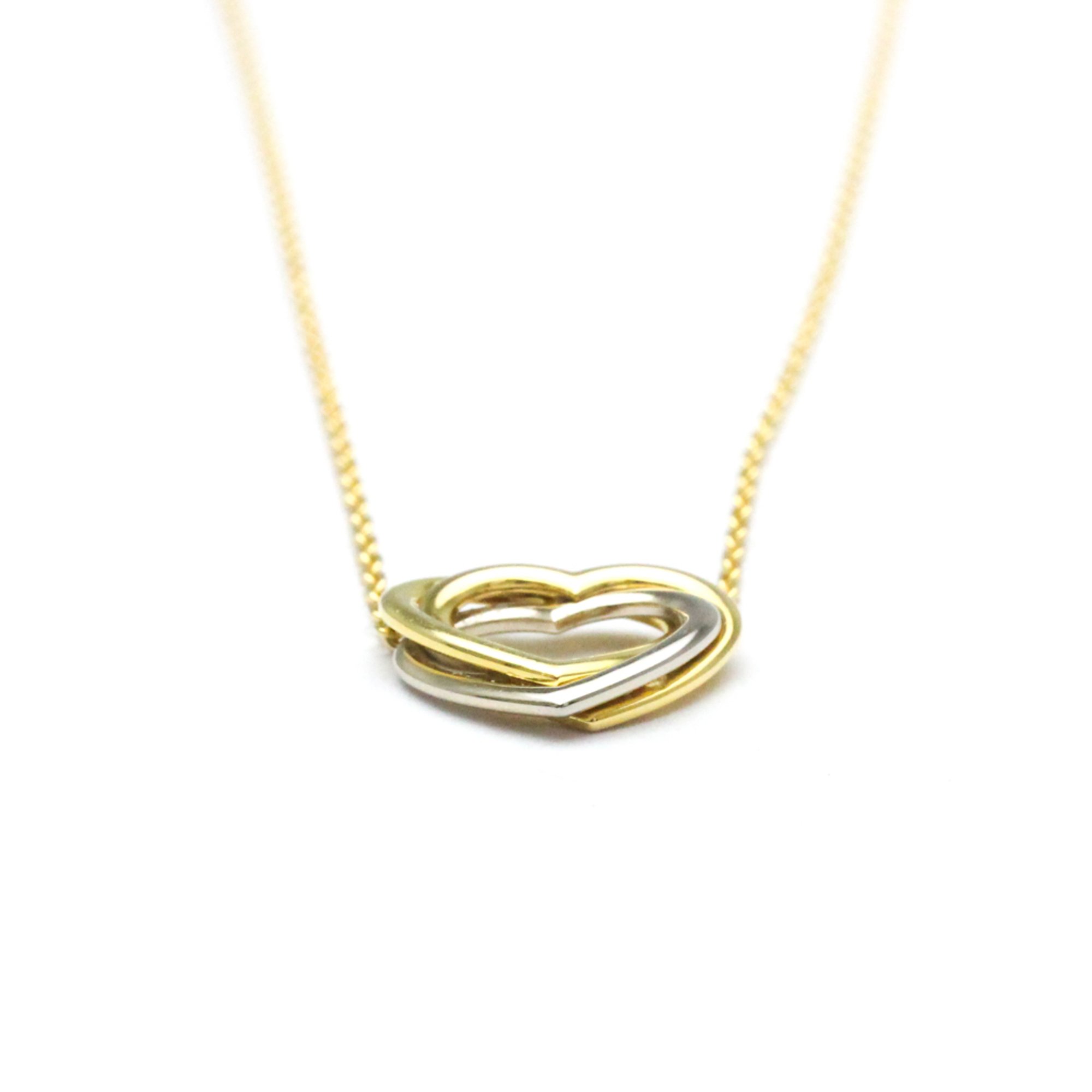 Cartier Trinity Heart Necklace Pink Gold (18K),White Gold (18K),Yellow Gold (18K) No Stone Men,Women Fashion Pendant Necklace (Gold)