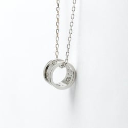 Gucci Icon Toile White Gold (18K) No Stone Men,Women Fashion Pendant Necklace (Silver)