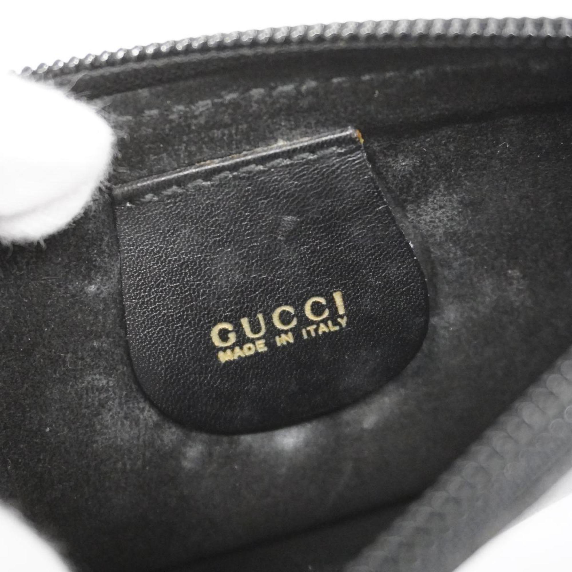 Gucci Handbag Bamboo 001 2058 1880 0 Leather Black Women's