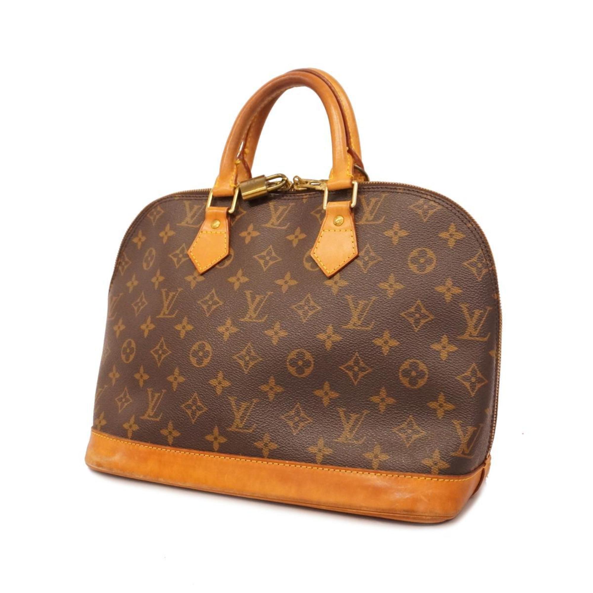 Louis Vuitton handbag Monogram Alma M51130 Brown ladies