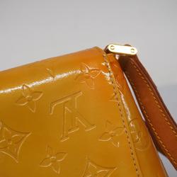 Louis Vuitton Shoulder Bag Vernis Thompson Street M91008 Beige Women's