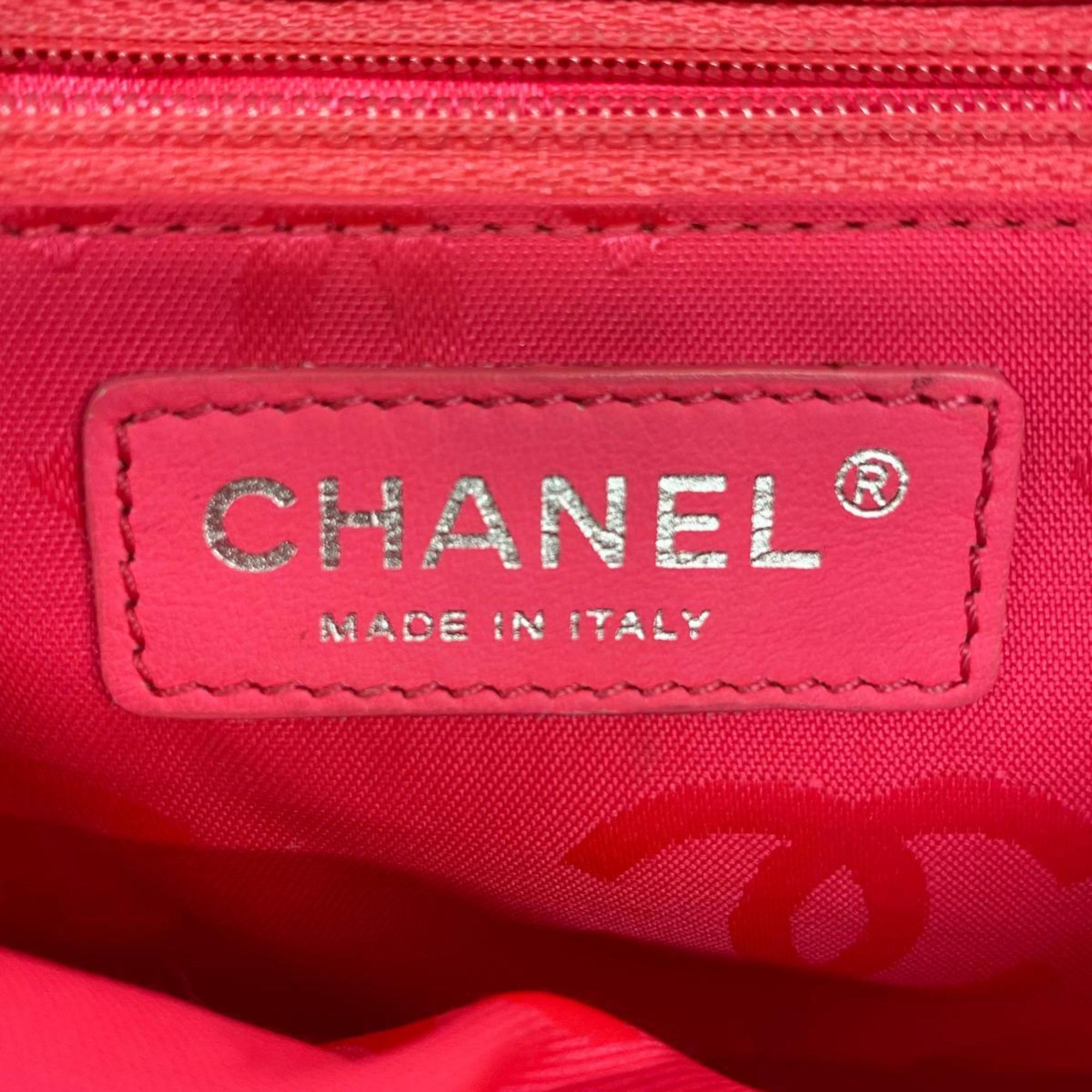 Chanel handbag Cambon lambskin white ladies