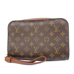 Louis Vuitton Clutch Bag Monogram Orsay M51790 Brown Men's