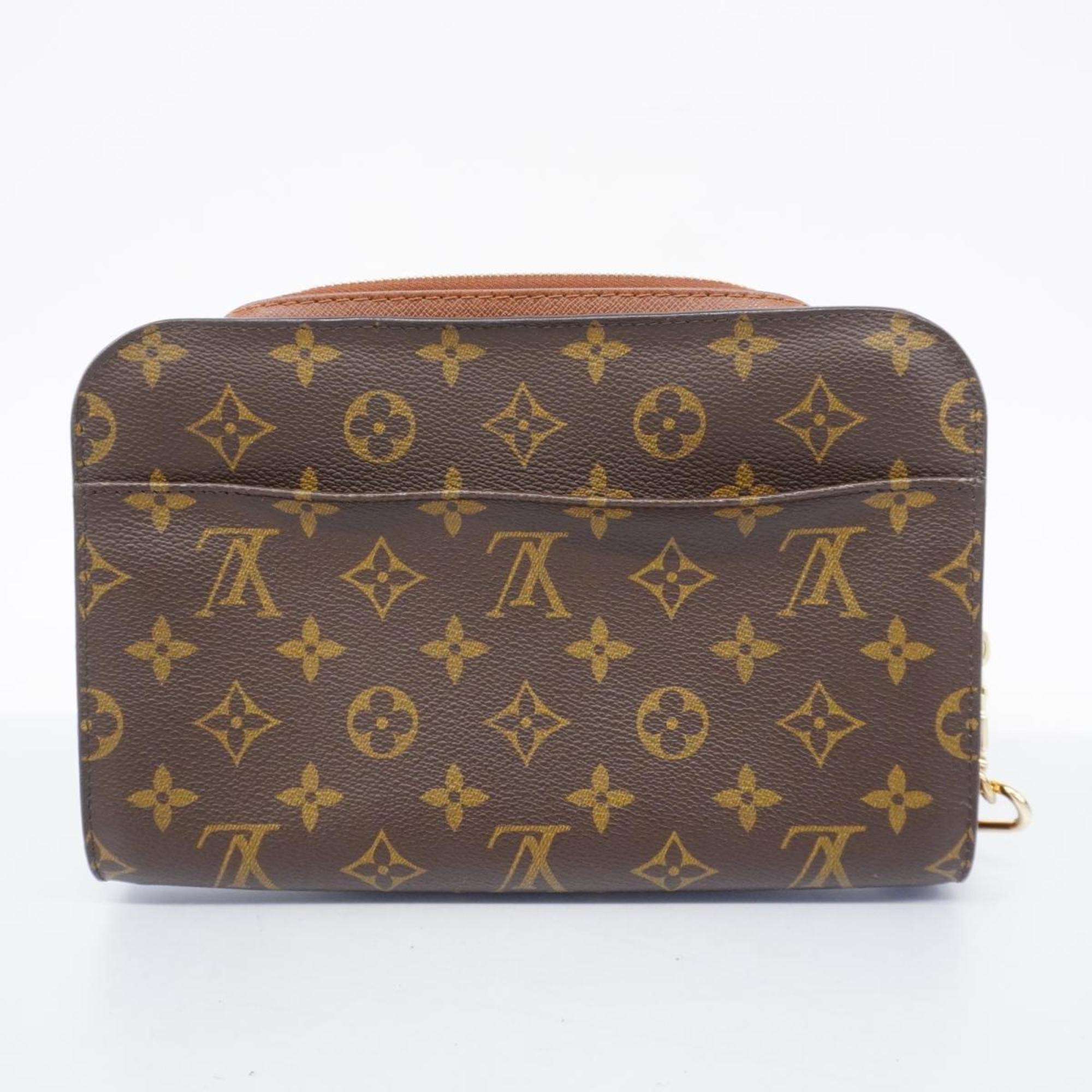 Louis Vuitton Clutch Bag Monogram Orsay M51790 Brown Men's