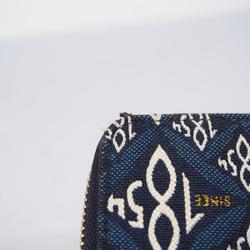 Louis Vuitton Long Wallet Monogram Jacquard Zippy Since 1854 M80212 Blue Men's Women's