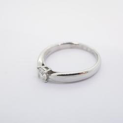 Tiffany Ring 1PD Diamond Pt950 Platinum 0.19ct Ladies
