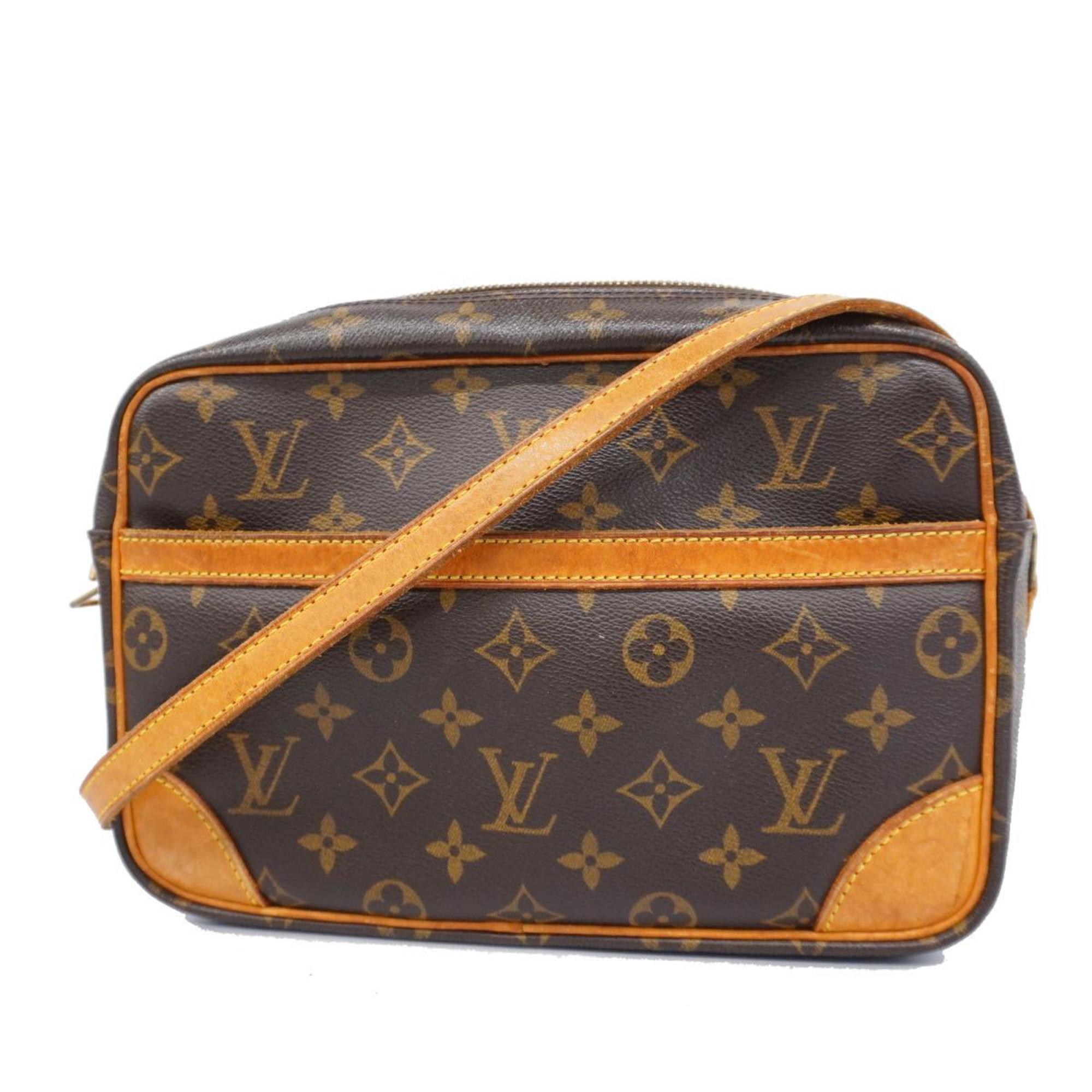 Louis Vuitton Shoulder Bag Monogram Trocadero 27 M51274 Brown Women's