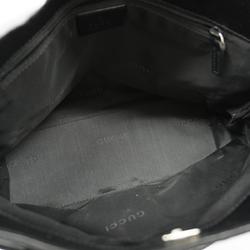 Gucci handbag 002 1080 nylon leather black ladies