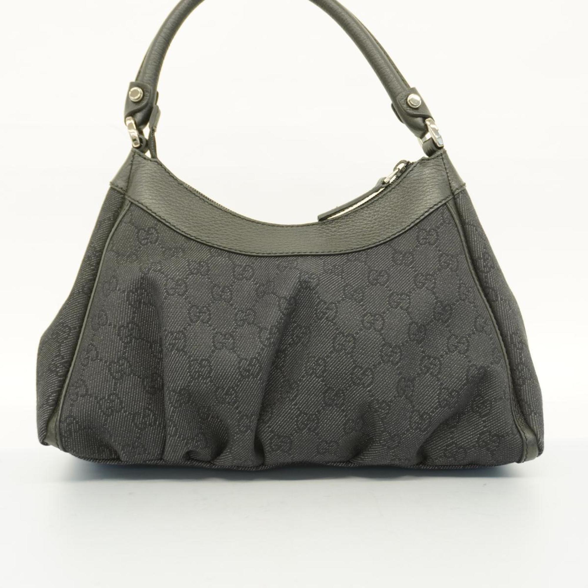 Gucci handbag Abby 265692 denim black ladies