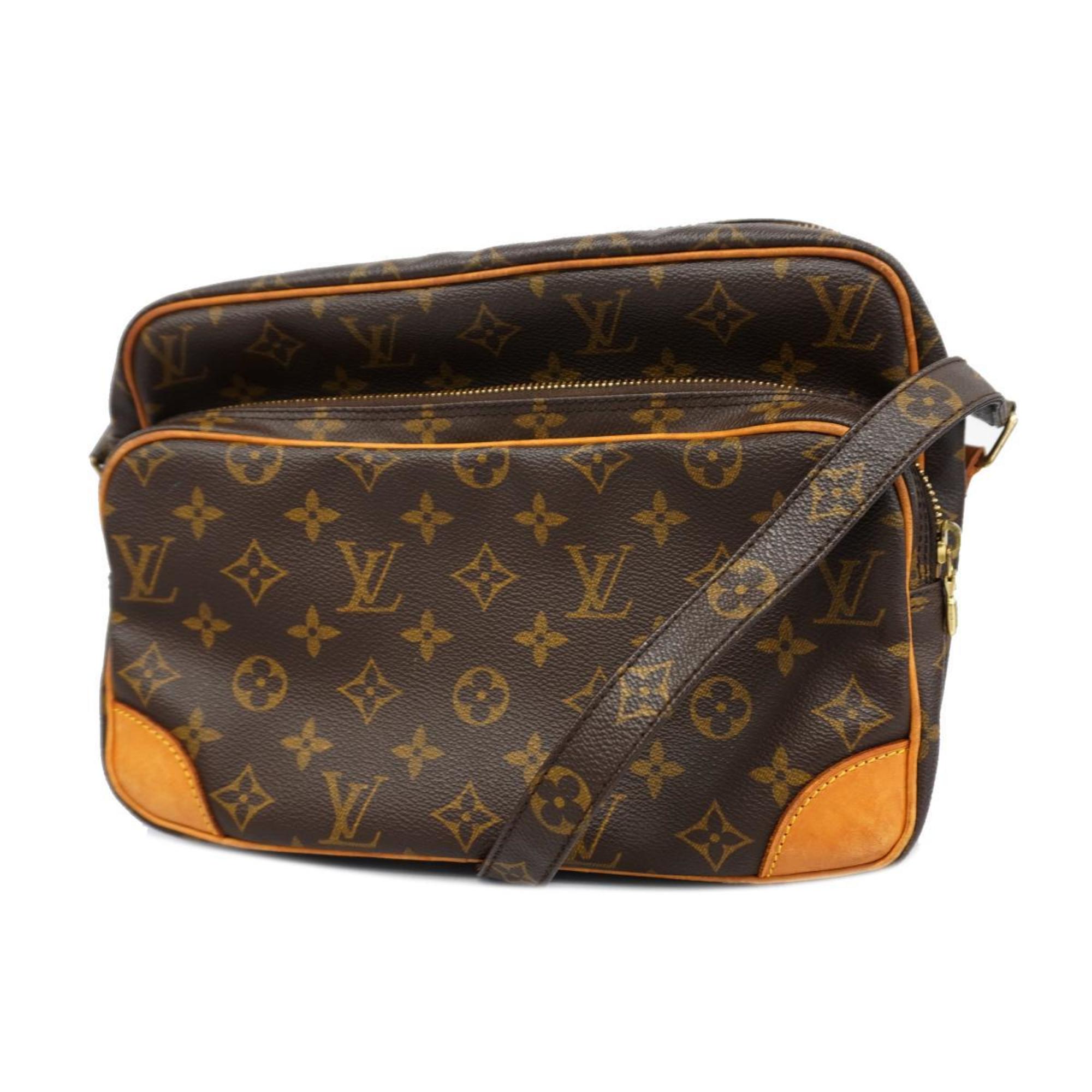 Louis Vuitton Shoulder Bag Monogram Nile M45244 Brown Ladies