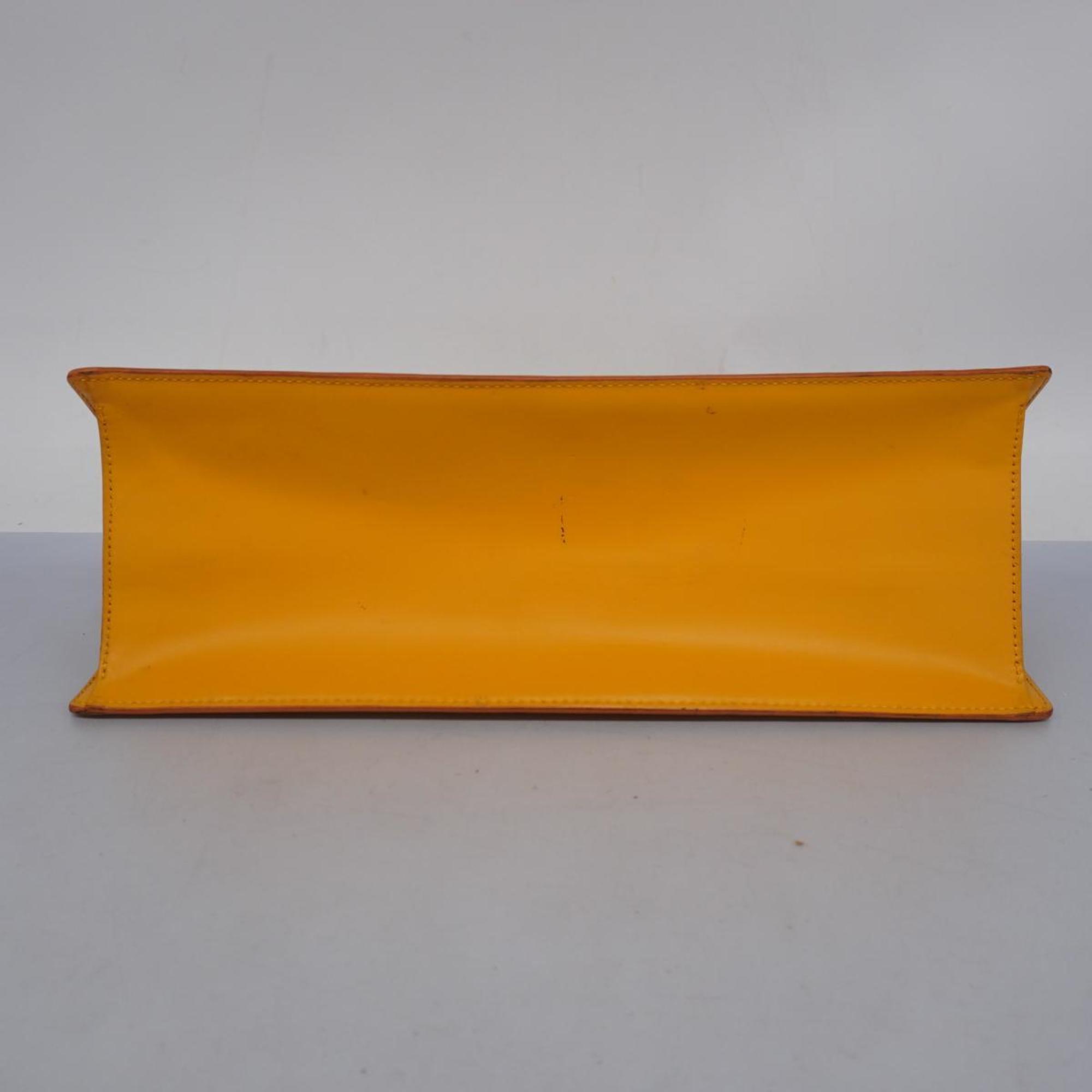 Louis Vuitton Epi Sac Triangle Handbag M52099 Jaune Ladies
