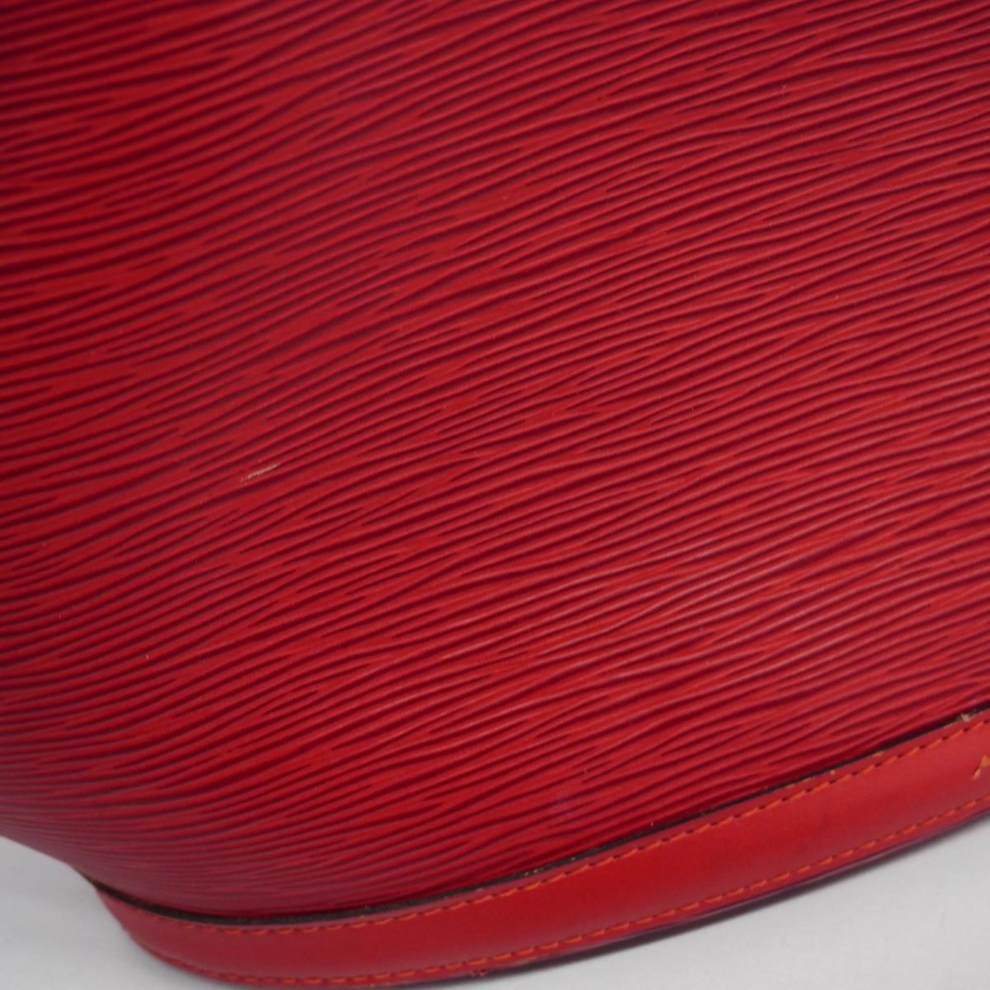 Louis Vuitton Shoulder Bag Epi Saint Jacques Poigner Long M52337 Castilian Red Women's