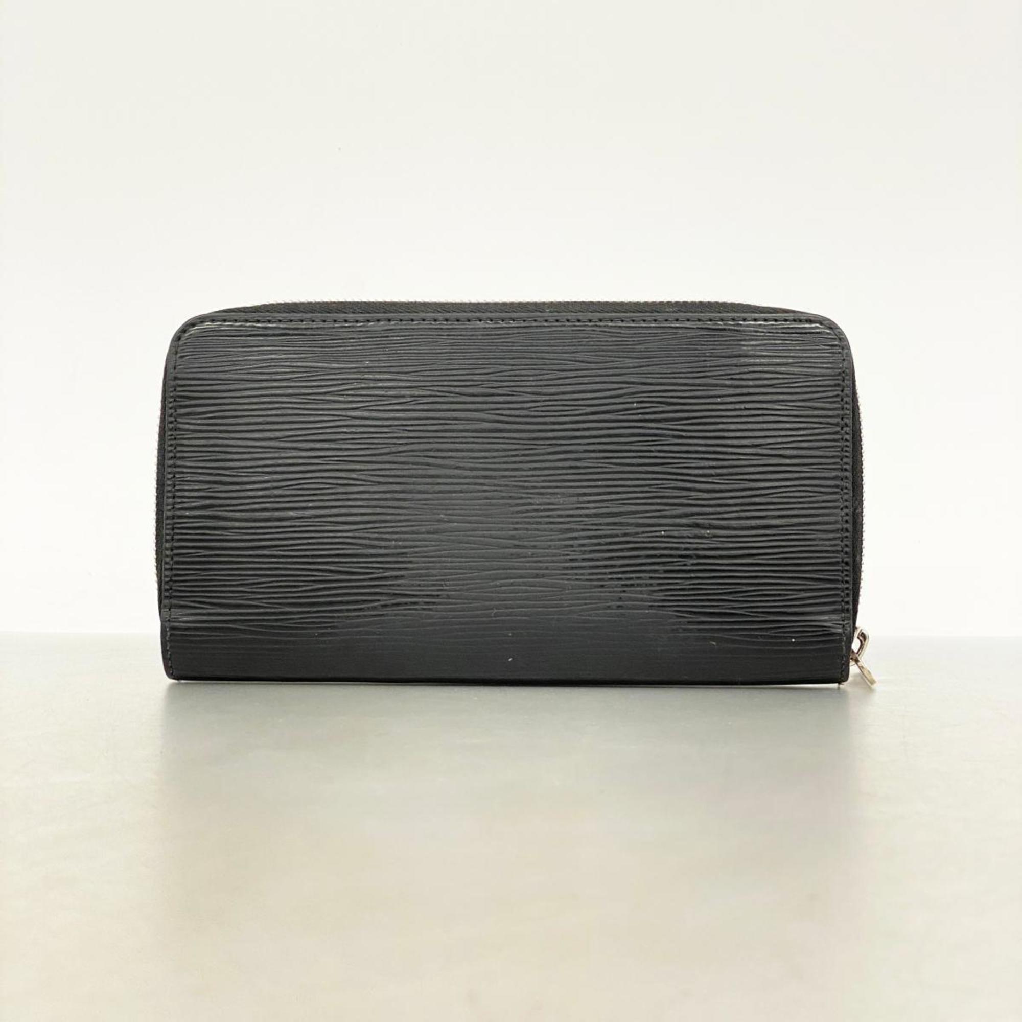 Louis Vuitton Long Wallet Epi Zippy M61857 Noir Men's