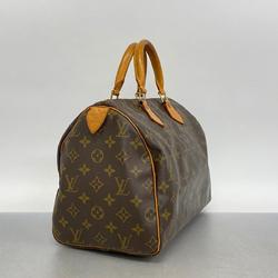 Louis Vuitton Handbag Monogram Speedy 30 M41108 Brown Ladies