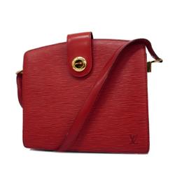 Louis Vuitton Shoulder Bag Epi Capuchin M52347 Castilian Red Ladies
