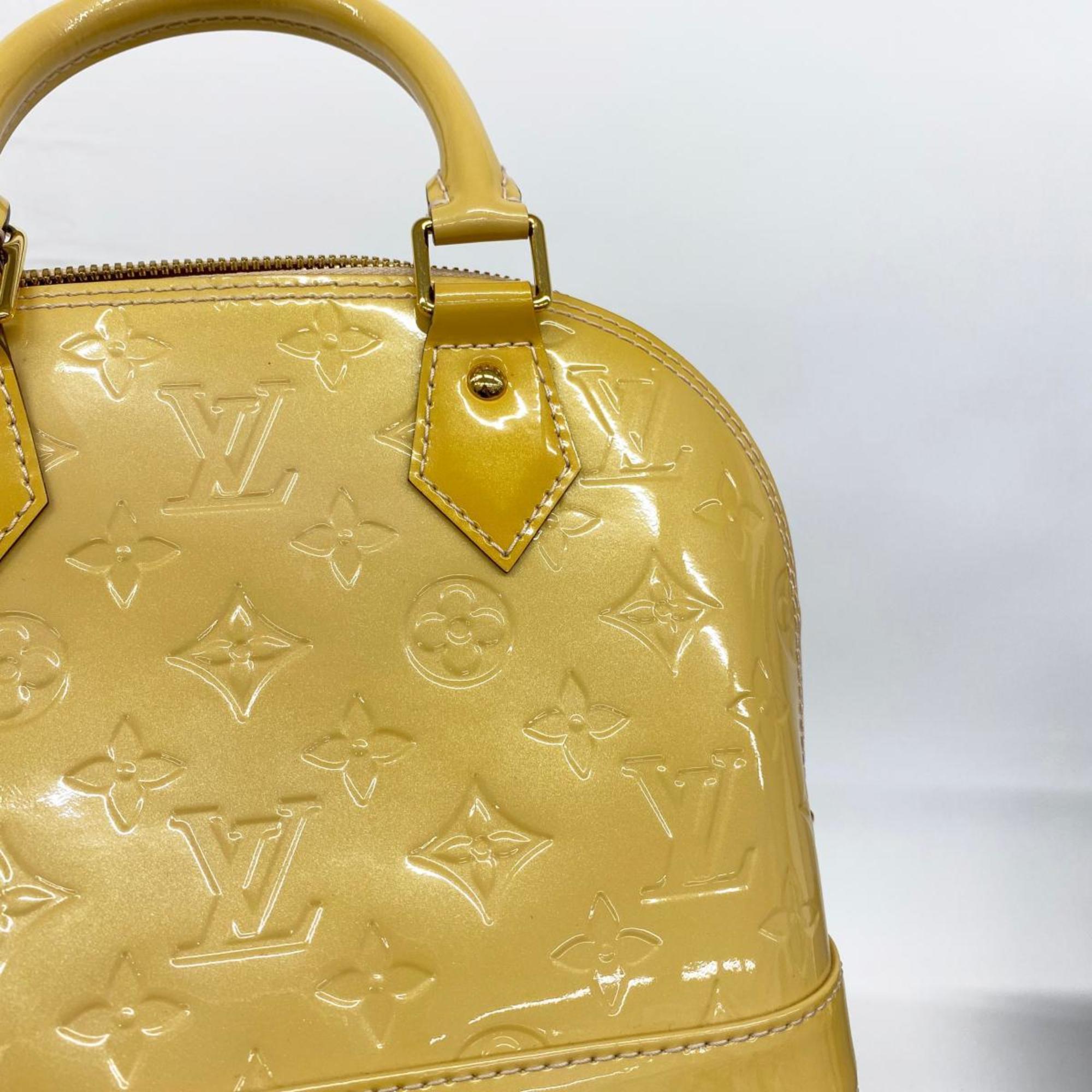Louis Vuitton Handbag Vernis Alma BB M90064 Rose Angelique Ladies