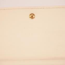 Louis Vuitton Tri-fold Long Wallet Suhali Porte Tresor International M91839 Bron Ladies