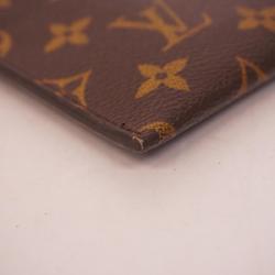Louis Vuitton Clutch Bag Monogram Pochette Pallas M60676 Pistache Ladies