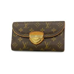 Louis Vuitton Tri-fold Long Wallet Monogram Portefeuille M60123 Brown Ladies