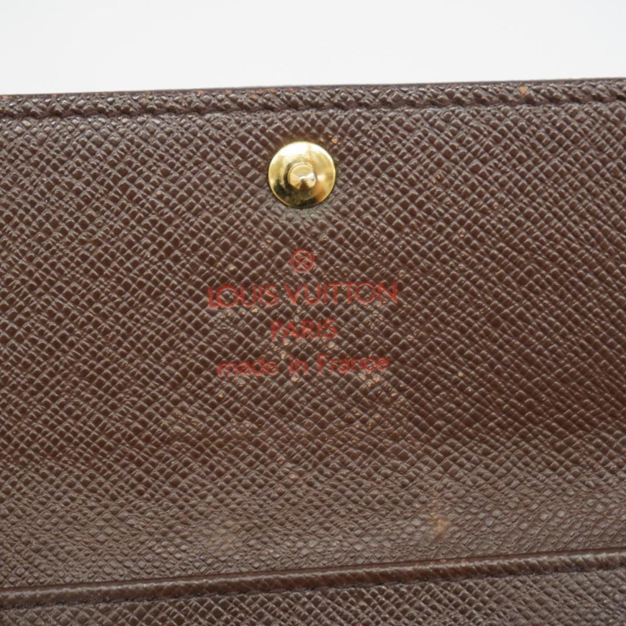 Louis Vuitton Key Case Damier Multicle 4 N62631 Ebene Men's Women's