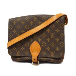 Louis Vuitton Shoulder Bag Monogram Cartesier GM M51252 Brown Ladies
