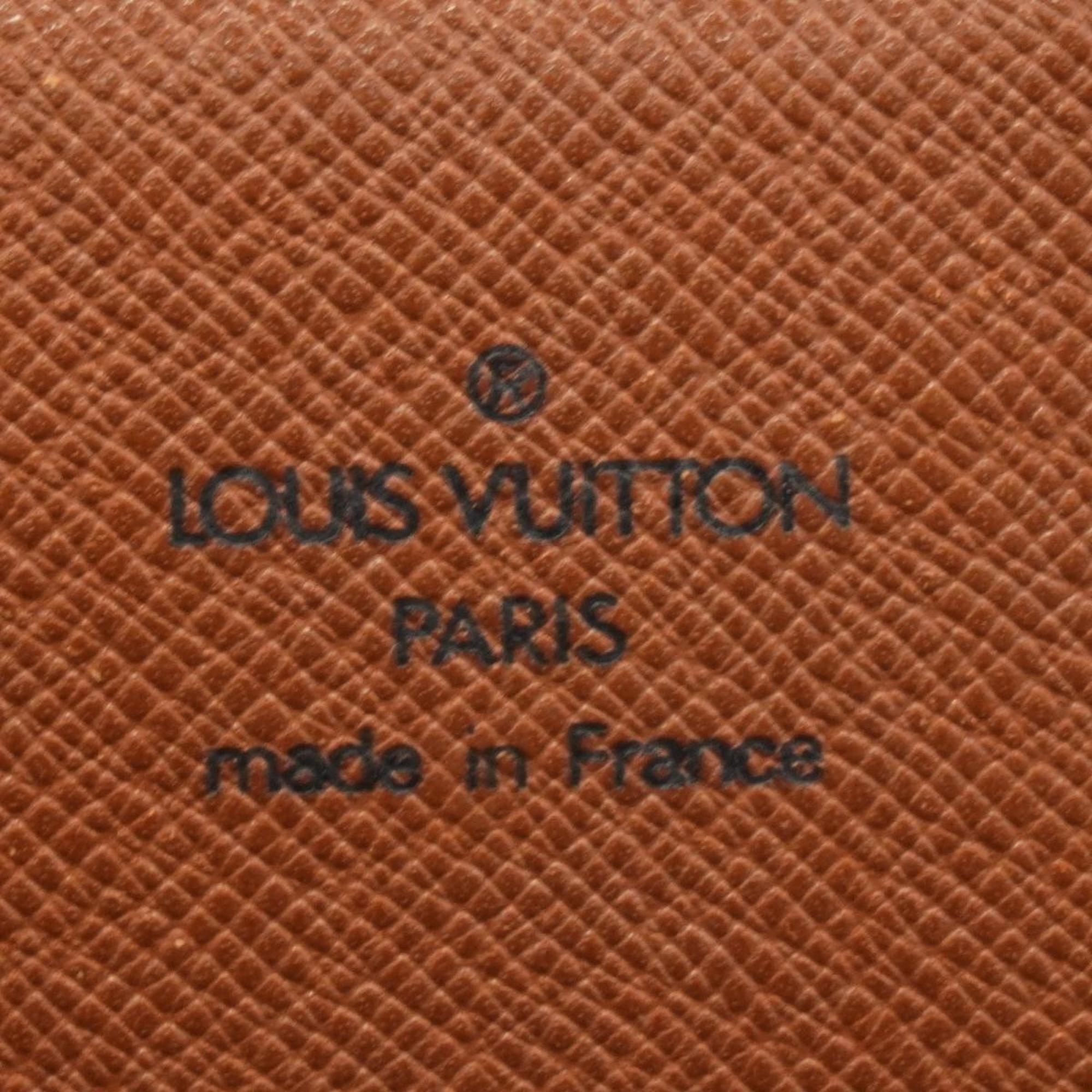 Louis Vuitton Shoulder Bag Monogram Cartesier GM M51252 Brown Ladies